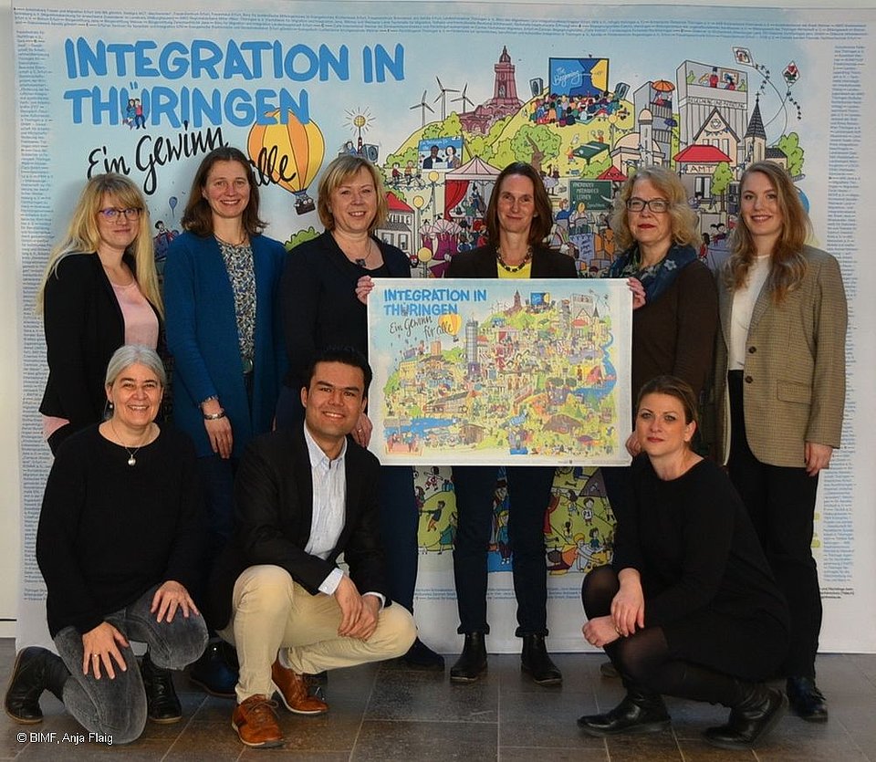 Foto vom gesamten BIMF-Team Foto vom gesamten BIMF-Team