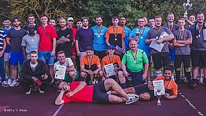 Fußballgruppenfoto