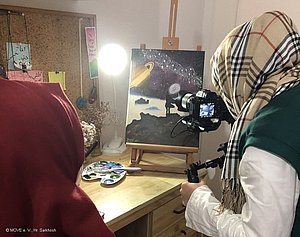 Frauen Foto, Bild