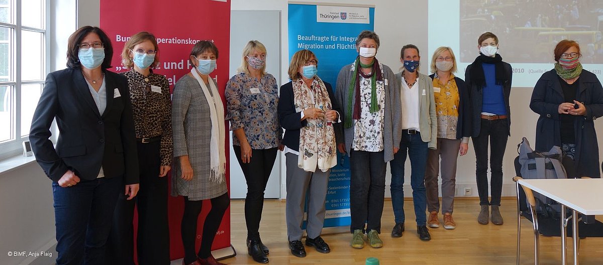 Foto: Menschenhandel - Gruppenbild